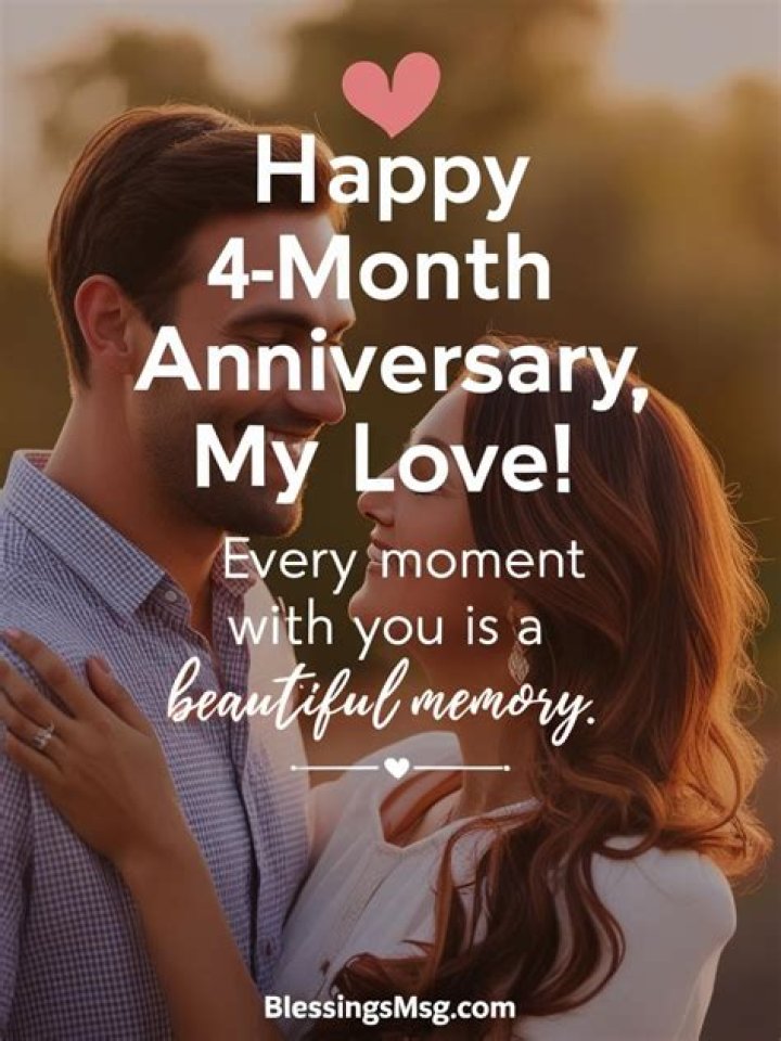 Is a 4 month relationship serious?