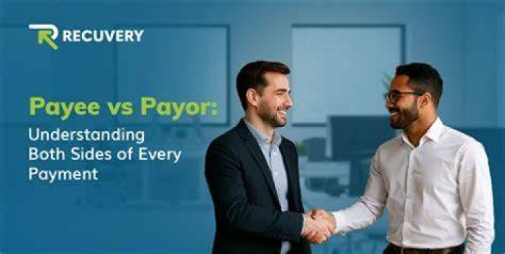 Is a payee someone who receives money?