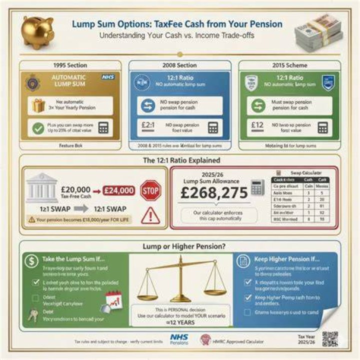 Is a pension lump sum taxable?
