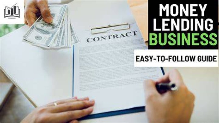 Is a person whose business is lending money to others who pay interest?