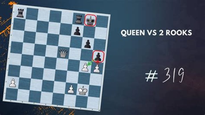 Is a queen worth two rooks?