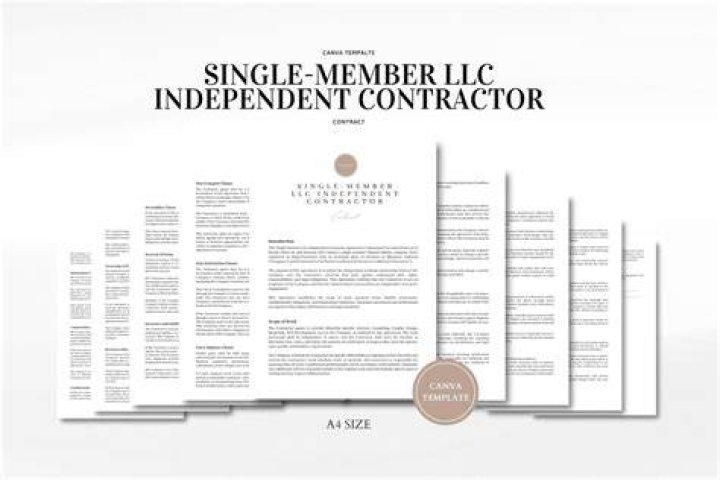 Is a single-member LLC an independent contractor?