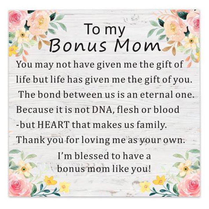 Is a stepmom a bonus mom?