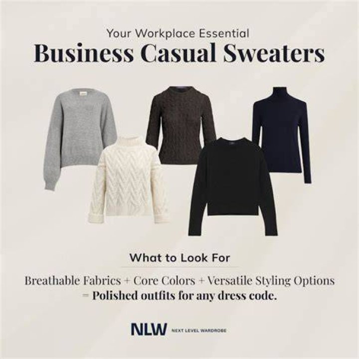 Is a sweater business casual?