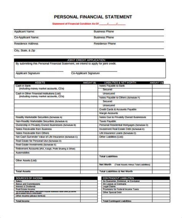 Is a worksheet a financial statement?