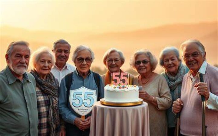 Is age 55 considered a senior?