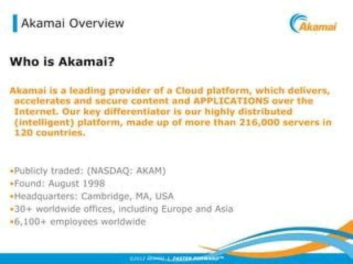 Is Akamai publicly traded?