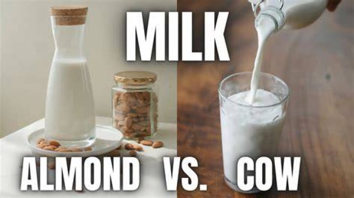 Is almond milk better than cow milk?