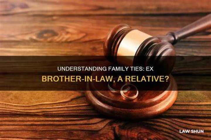 Is an ex husband considered a relative?
