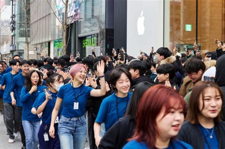 Is Apple popular in Korea?
