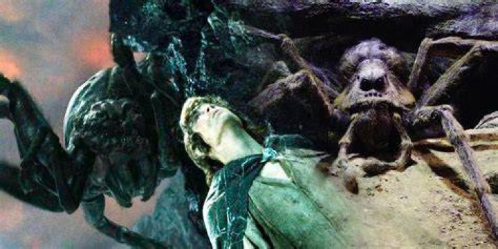 Is Aragog bigger than Shelob?