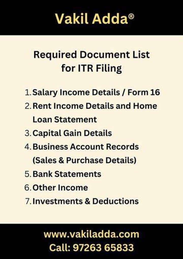 Is bank statement required for ITR filing?
