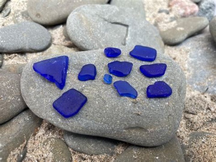 Is blue beach glass rare?