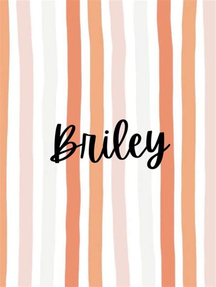 Is Briley a girl name?