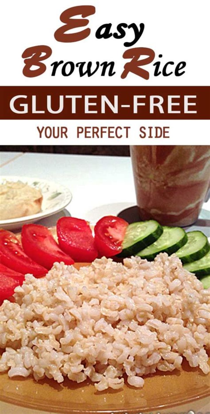 Is brown rice gluten-free?