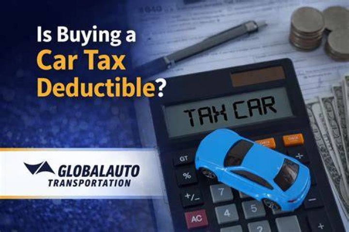 Is buying a car tax deductible 2020?