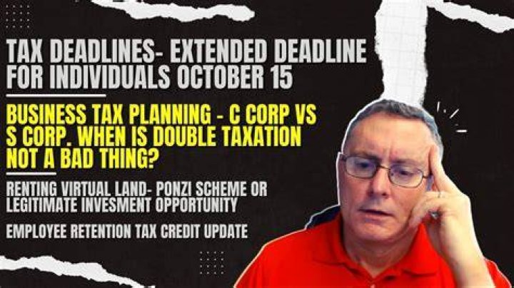 Is C Corp deadline extended?
