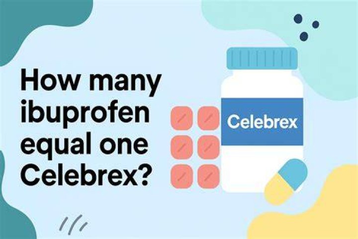Is Celebrex stronger than ibuprofen?
