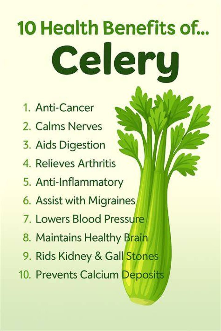 Is celery good for IBS?