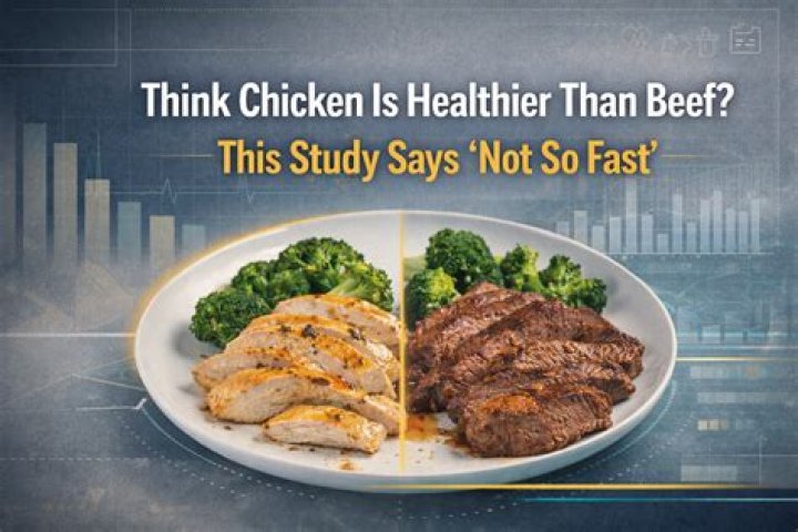 Is chicken healthier than beef?