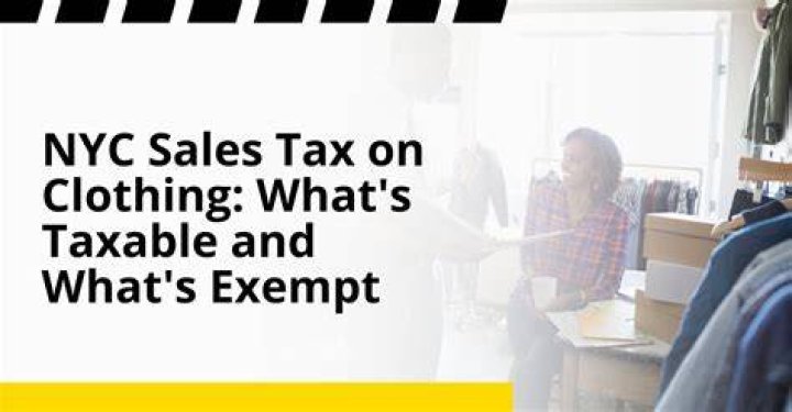 Is clothing taxable in Al?