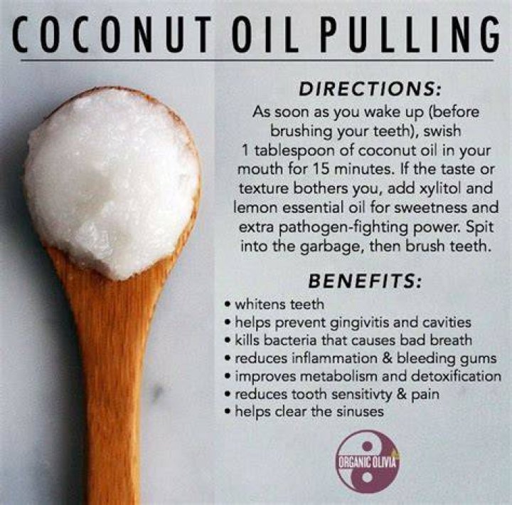Is coconut oil good for tooth infection?