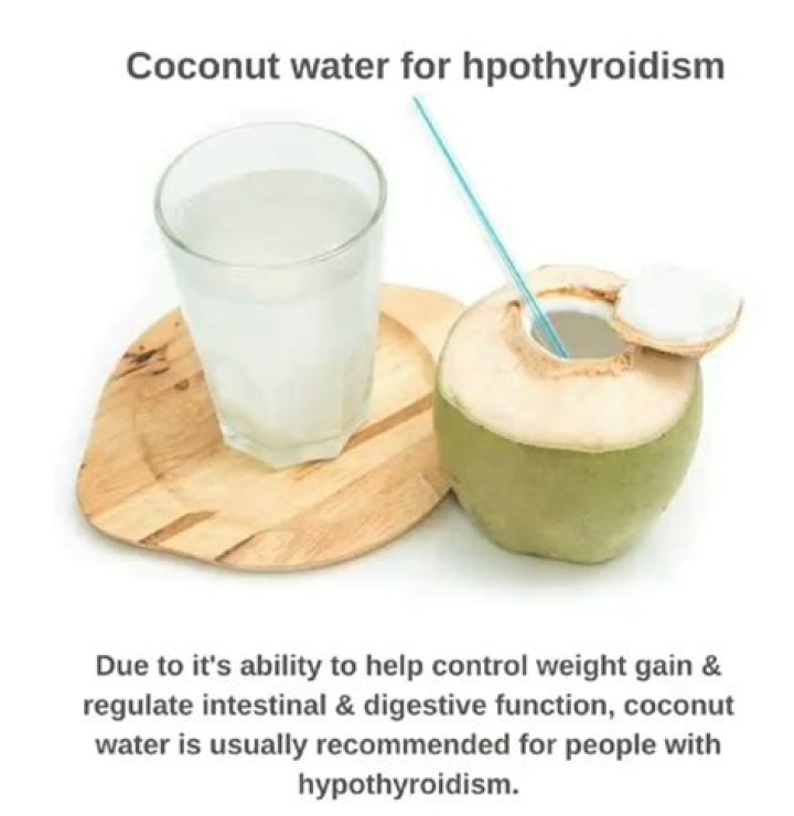 Is coconut water good for hypothyroidism?