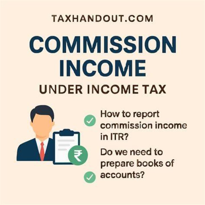 Is commission taxed as income?