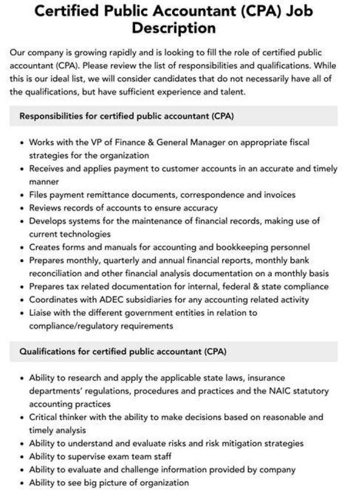 Is CPA a good job?