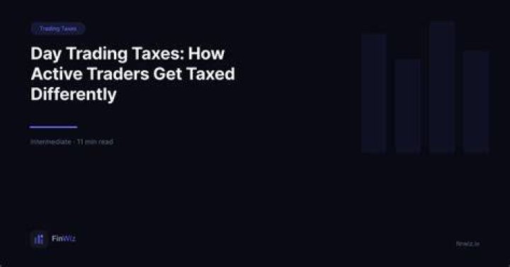 Is day trading heavily taxed?