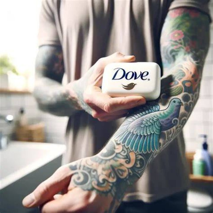 Is Dove soap good for tattoos?