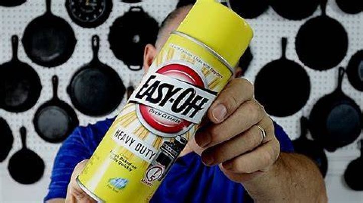 Is Easy Off safe for cast iron?