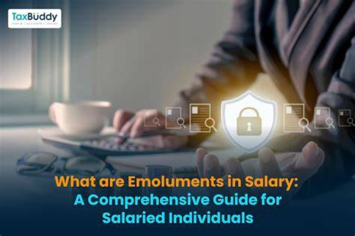 Is emoluments and salary same?