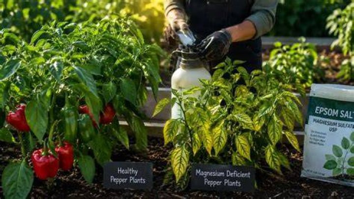 Is Epsom salt good for pepper plants?