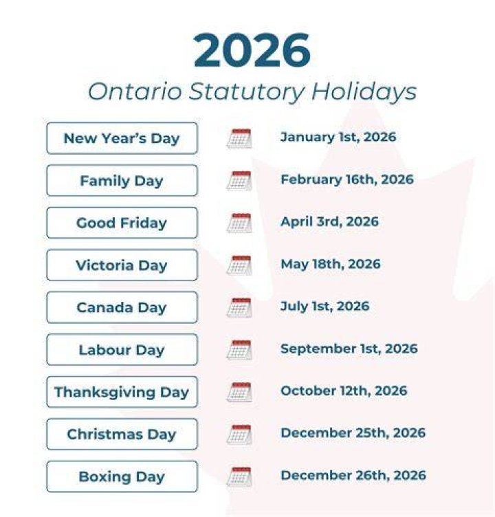 Is Family Day a paid holiday in Ontario?