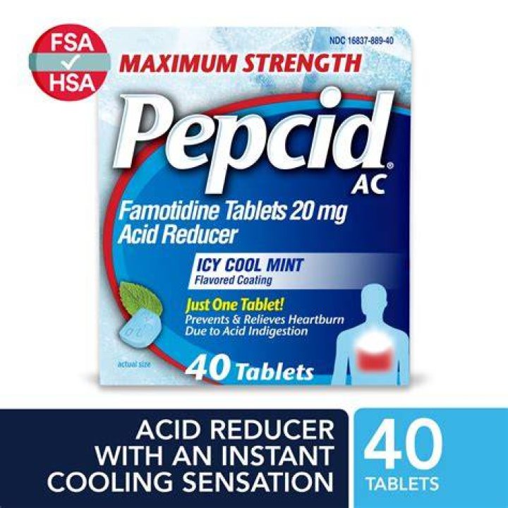 Is famotidine same as Pepcid?