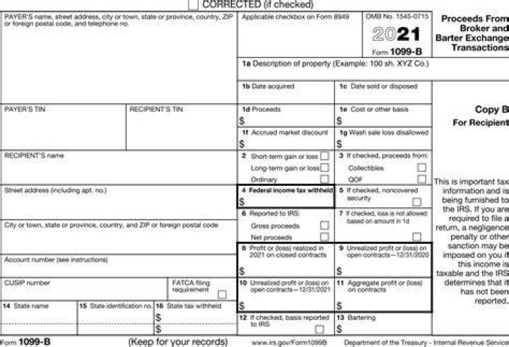 Is form 8949 the same as 1099-B?