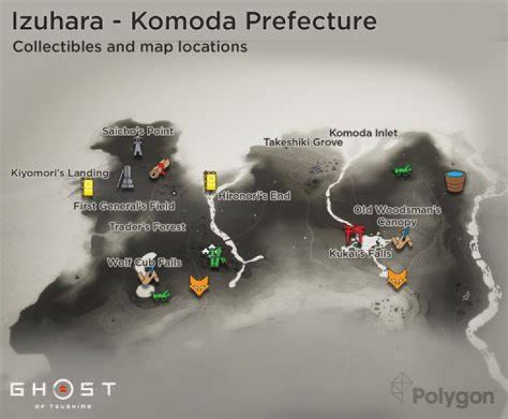 Is Ghost of Tsushima map accurate?