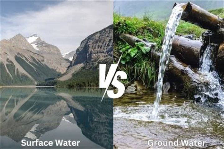 Is groundwater cleaner than surface water?