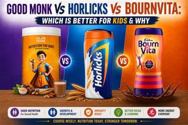 Is Horlicks better than bournvita?