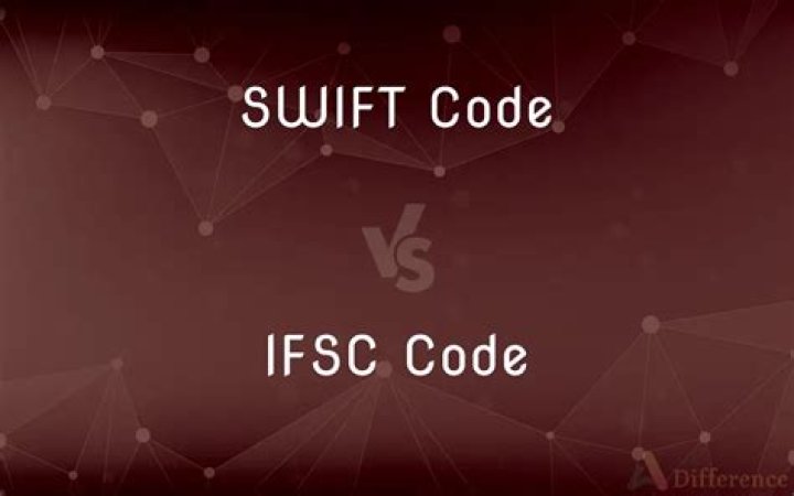 Is IFSC code and SWIFT code the same?
