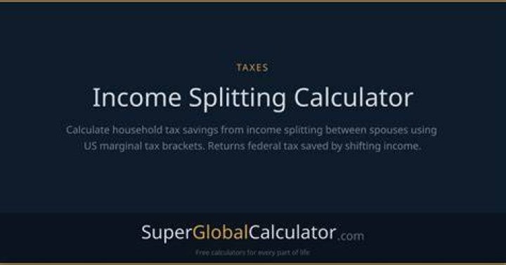 Is income splitting allowed in the US?