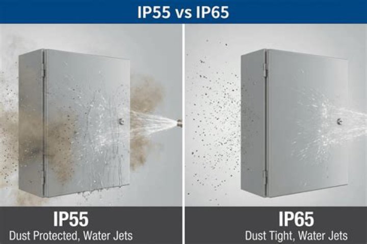 Is IP54 better than IP65?