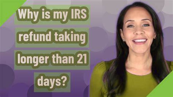 Is IRS refund taking longer than usual?