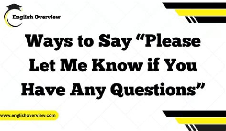 Is it correct to say a few questions?