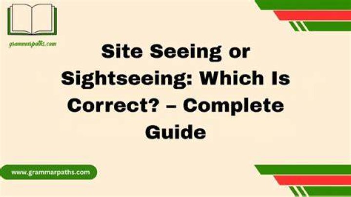 Is it correct to say seeing?