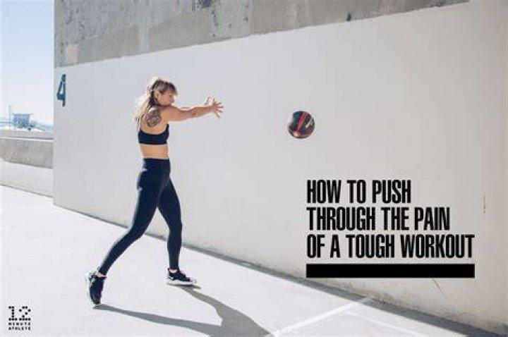 Is it good to push through pain?