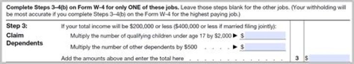 Is it illegal to claim dependents on w4?