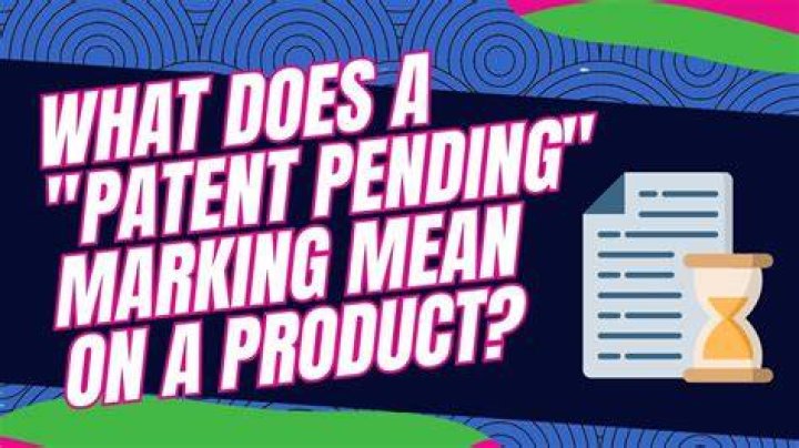 Is it illegal to put patent pending on a product?
