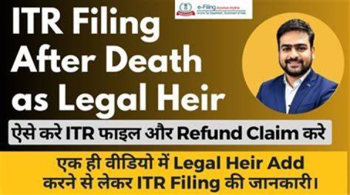 Is it mandatory to file ITR after death?